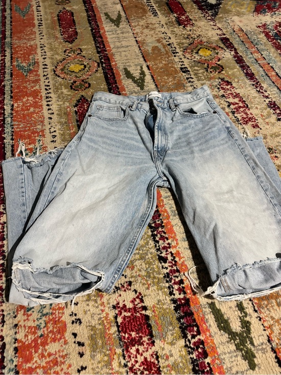 Zara Denim - Zara Light Blue Distressed Jeans